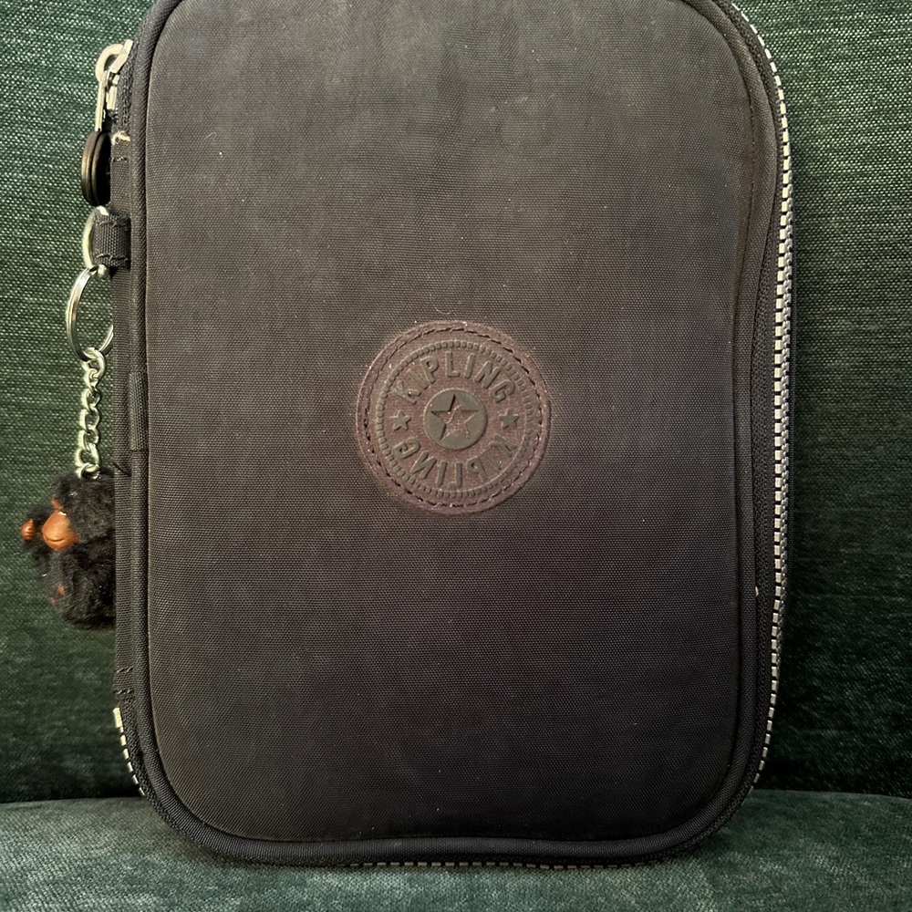 Kipling 100 Pens Pencil Case Dark Blue